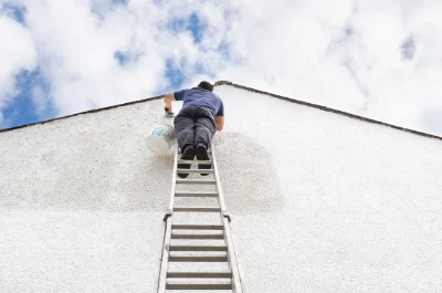 Peinture extérieure à Verdonnet — façades et ravalement